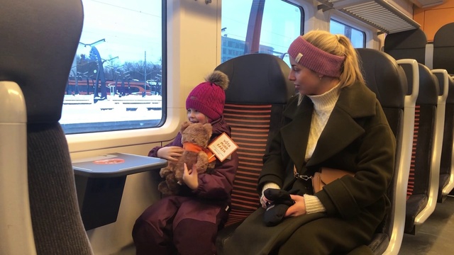 Video Reference: Vertebrate, Window, Comfort, Mode of transport, Vehicle, Travel, Hat, Passenger, Air travel, People