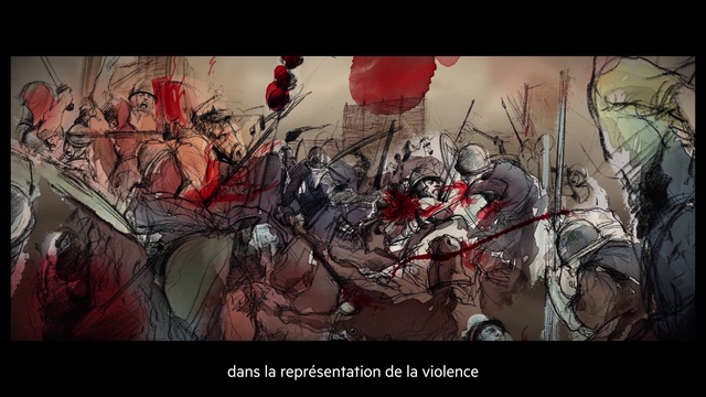 Video Reference: Horse, Art, Font, Cg artwork, Painting, Fictional character, Event, Visual arts, Graphics, Carmine