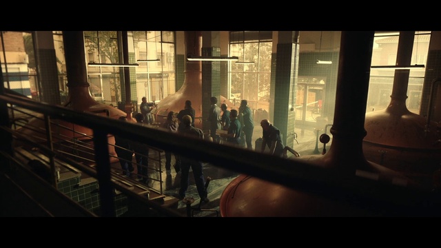 Video Reference: Building, Tints and shades, Wood, Glass, City, Darkness, Metal, Reflection, Visual arts, Midnight