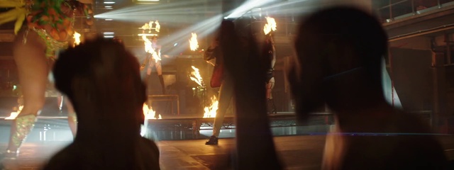 Video Reference: Gesture, Entertainment, Fun, Heat, Automotive lighting, Performing arts, Event, Performance art, Fire, Darkness