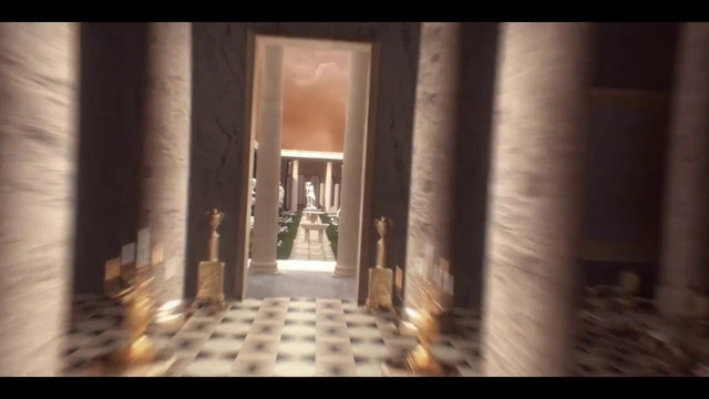 Video Reference: Flash photography, Building, Tints and shades, Symmetry, Column, Art, Arch, Wood, City, Darkness