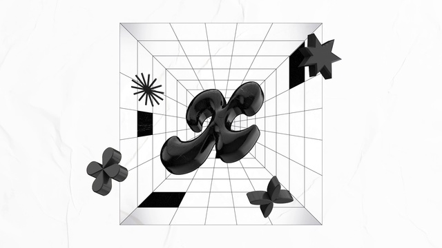 Video Reference: Art, Font, Pattern, Symmetry, Circle, Monochrome photography, Logo, Monochrome, Rectangle, Symbol