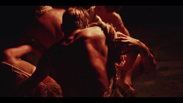 Video Reference: Flash photography, Gesture, Entertainment, Performing arts, Event, Barechested, Art, Romance, Darkness, Chest