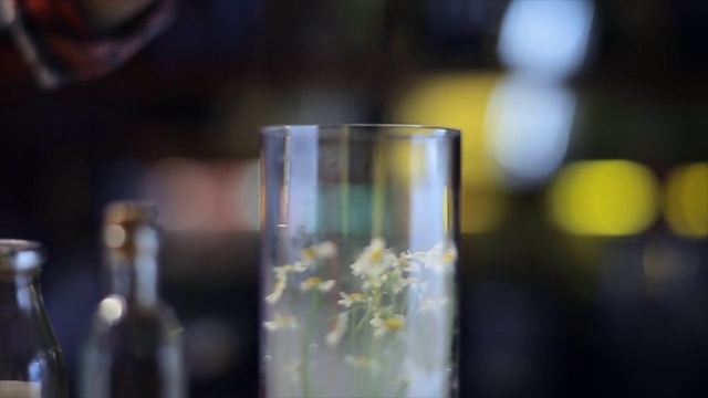 Video Reference: Drinkware, Liquid, Fluid, Tableware, Barware, Alcoholic beverage, Drink, Highball glass, Glass bottle, Glass