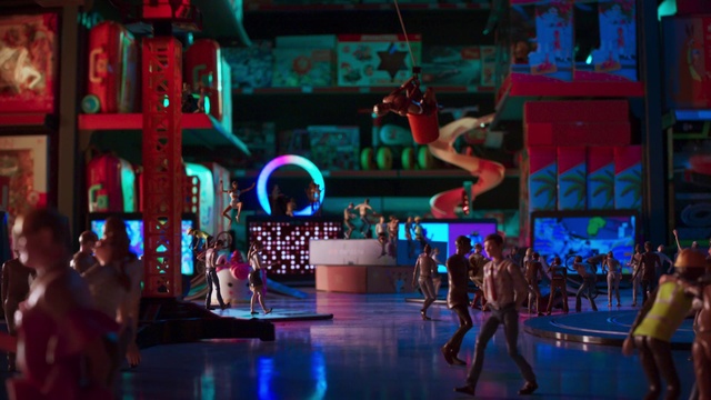 Video Reference: Building, Entertainment, Fun, Performing arts, Leisure, Stage, Event, Performance art, Shorts, Magenta