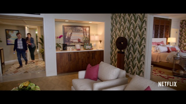 Video Reference: Property, Furniture, Comfort, Interior design, Picture frame, Pillow, Wood, Decoration, Floor, Flooring