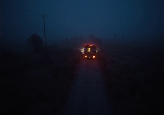 Video Reference: Vehicle, Automotive lighting, Car, Sky, Automotive tire, Headlamp, Truck, Atmospheric phenomenon, Electricity, Road surface