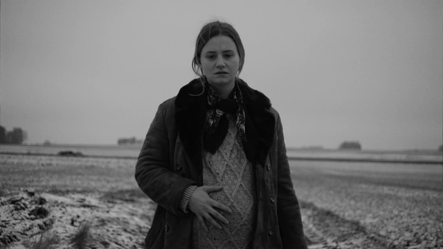 Video Reference: Sky, Outerwear, Flash photography, Standing, Black-and-white, Grey, Style, Happy, Street fashion, Grass