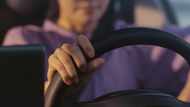 Video Reference: Hand, Human body, Flash photography, Automotive design, Vehicle, Gesture, Finger, Audio equipment, Steering wheel, Wrist