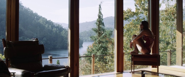 Video Reference: Sky, Property, Water, Furniture, Window, Tree, Table, Interior design, Wood, Shade