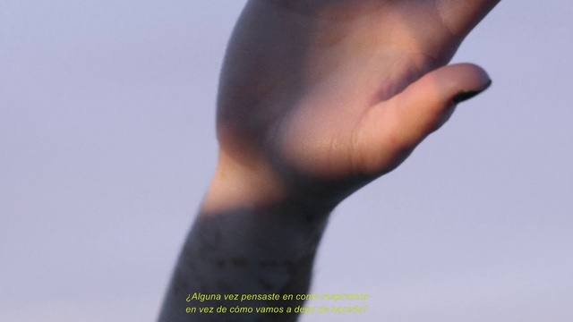 Video Reference: Gesture, Sky, Eyelash, Human leg, Thumb, Wrist, Nail, Balance, Electric blue, Flesh