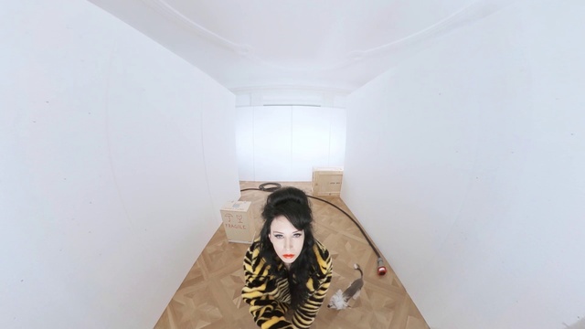Video Reference: Shoulder, Floor, Flooring, Fashion design, Personal protective equipment, Eyewear, Long hair, Wood, Street fashion, Ceiling