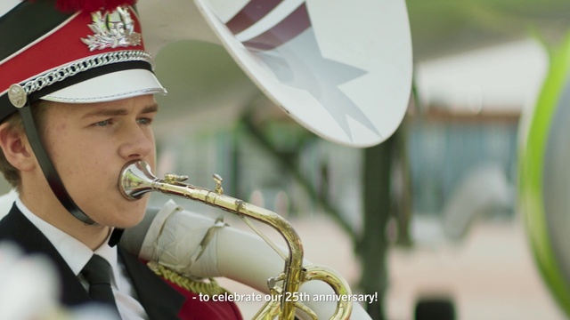 Video Reference: Musical instrument, White, Brass instrument, Musician, Wind instrument, Music, Gesture, Event, Woodwind instrument, Tradition